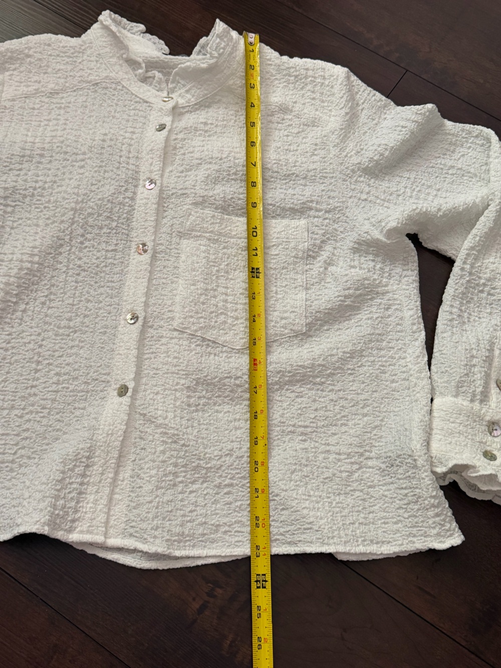 AP•NY Ruffle Shirt - Picture 12 of 13